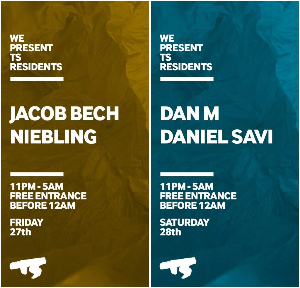 TS presents: Jacob Bech + Niebling // Dan M + Daniel Savi - Página trasera