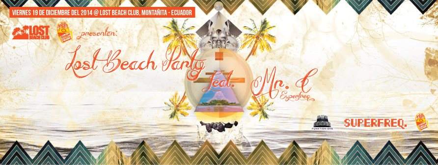 Lost Beach Party with Mr C - フライヤー裏