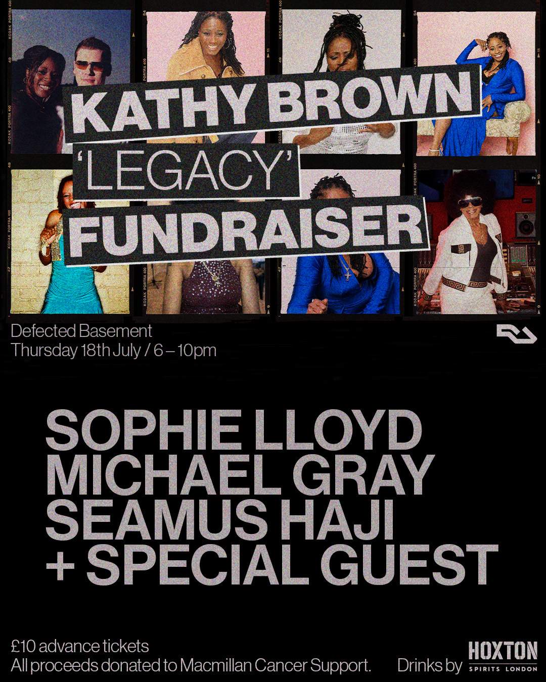 Kathy Brown 'Legacy' Fundraiser for Macmillan Cancer Support at