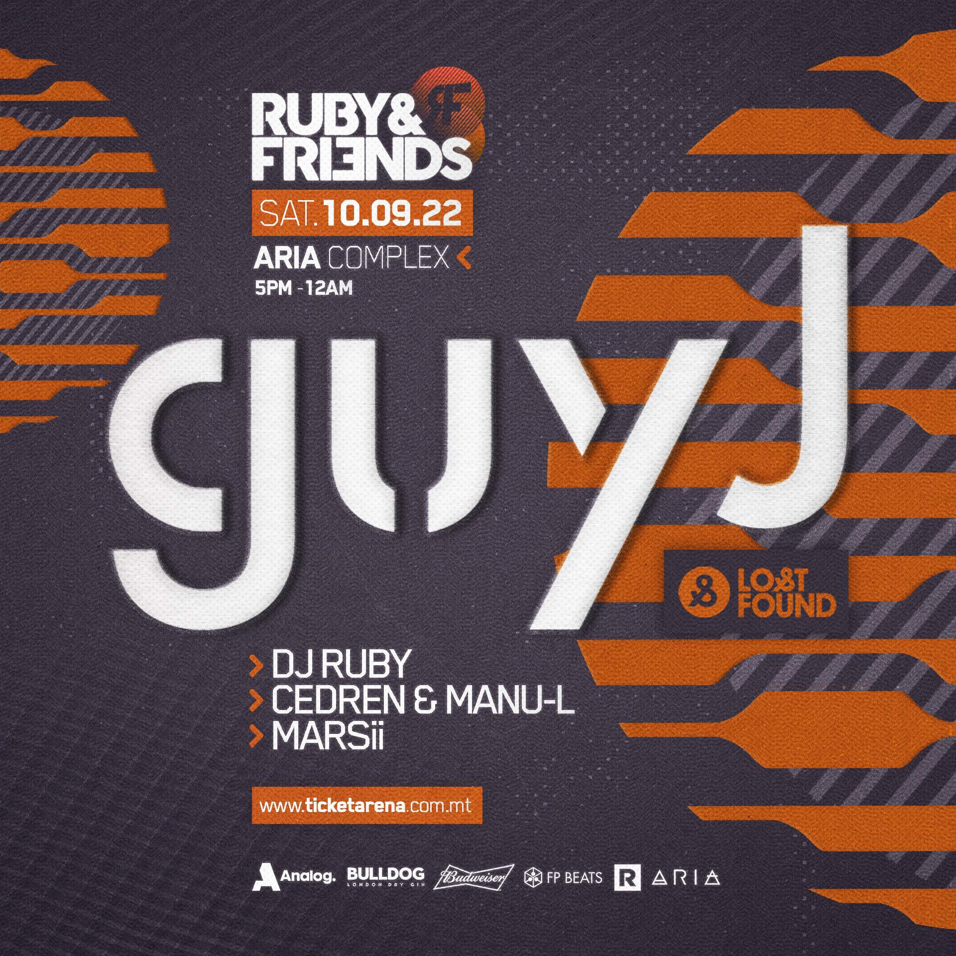 Ruby&friends with GUY J - Página frontal