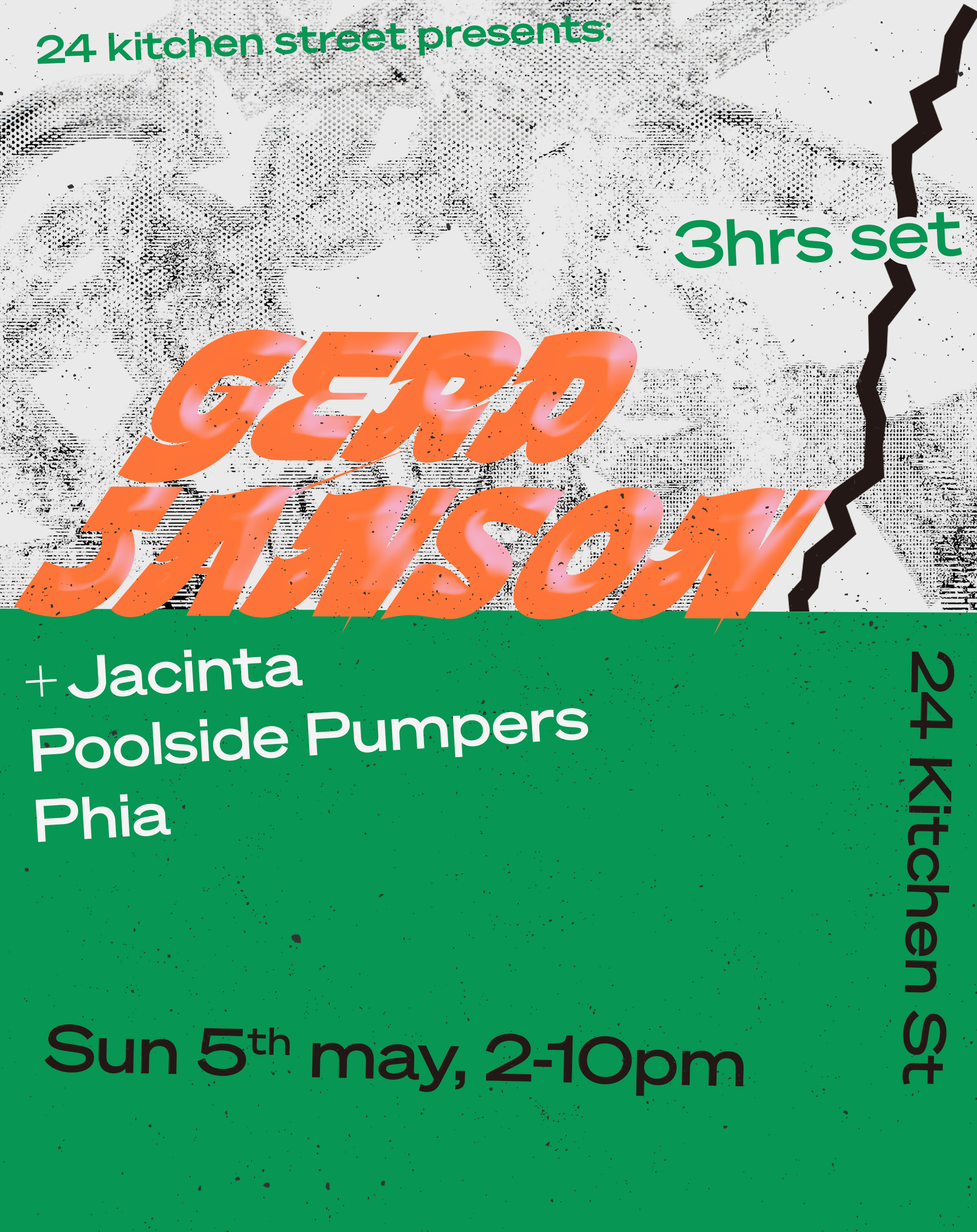 Gerd Janson, Jacinta, Poolside Pumpers & Phia - Página frontal