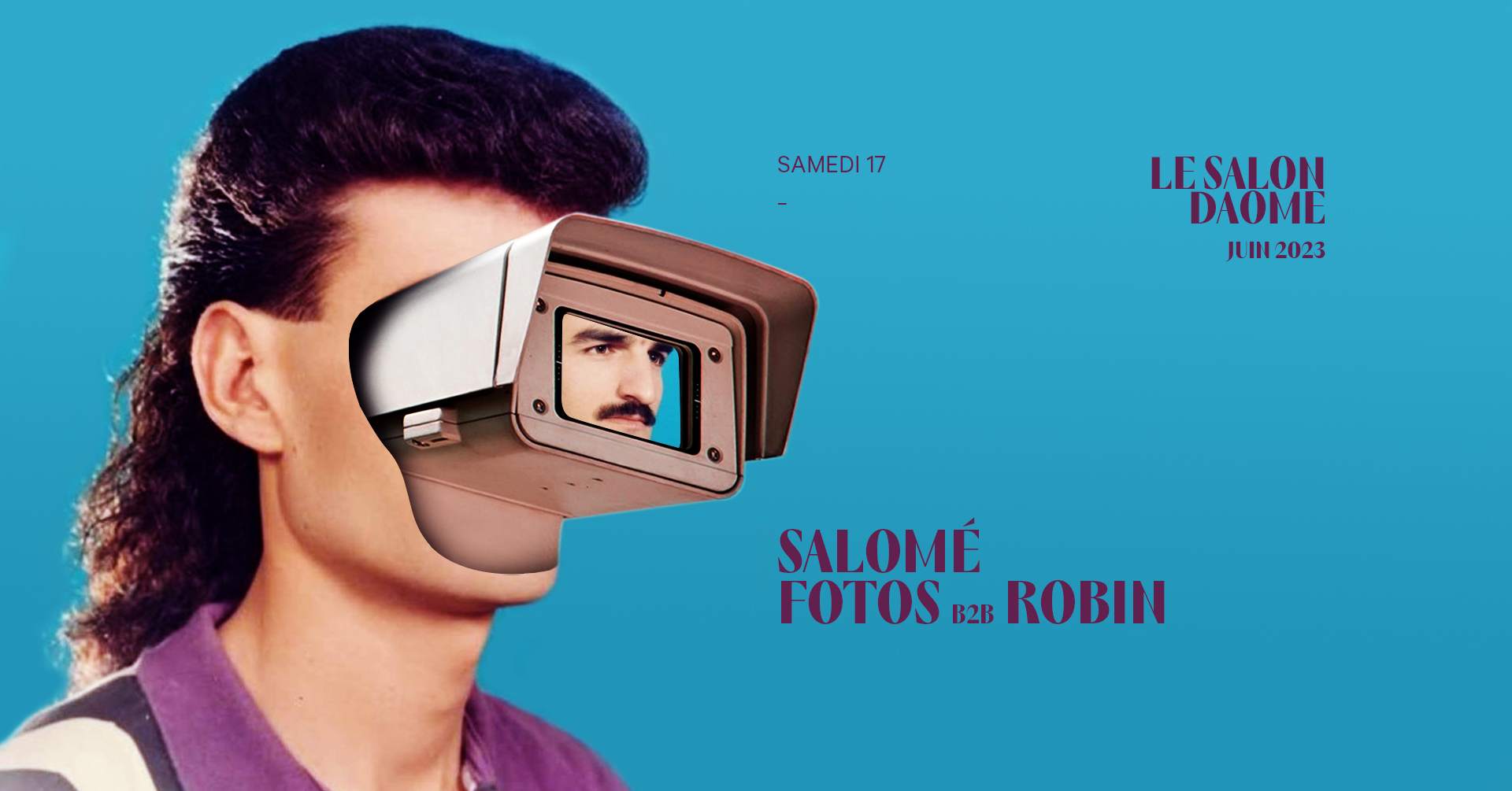 Salon Daomé presents Fotos b2b Robin; Salomé bei Salon Daomé, Montreal