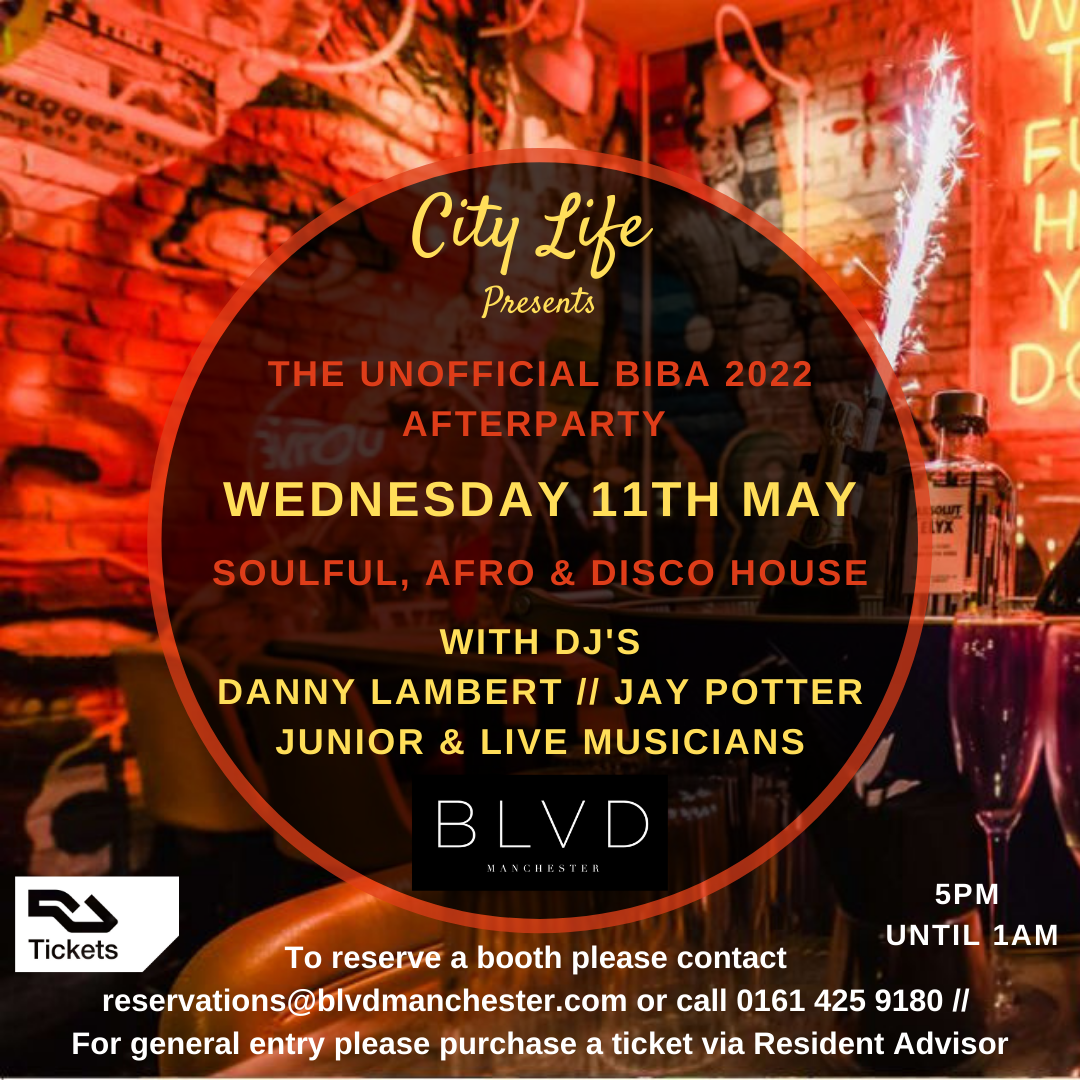 City Life presents The Unofficial BIBA Afterparty - フライヤー表