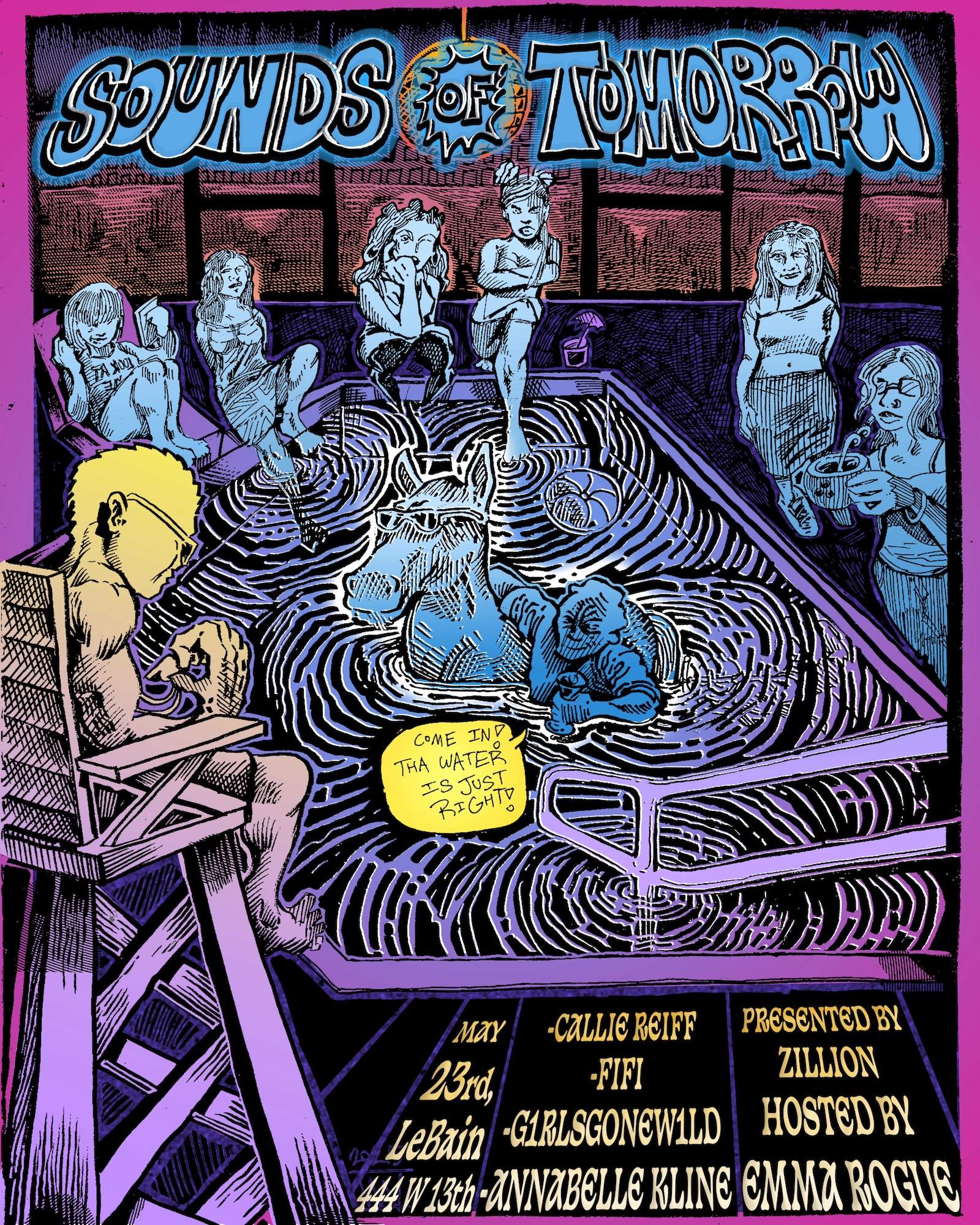 Sounds of Tomorrow by Zillion at Le Bain, New York City