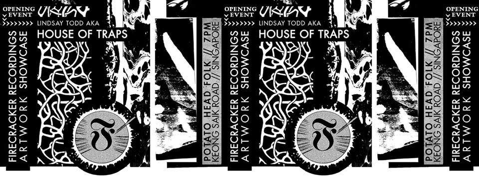 Firecracker Recordings showcase with House of Traps - Página frontal