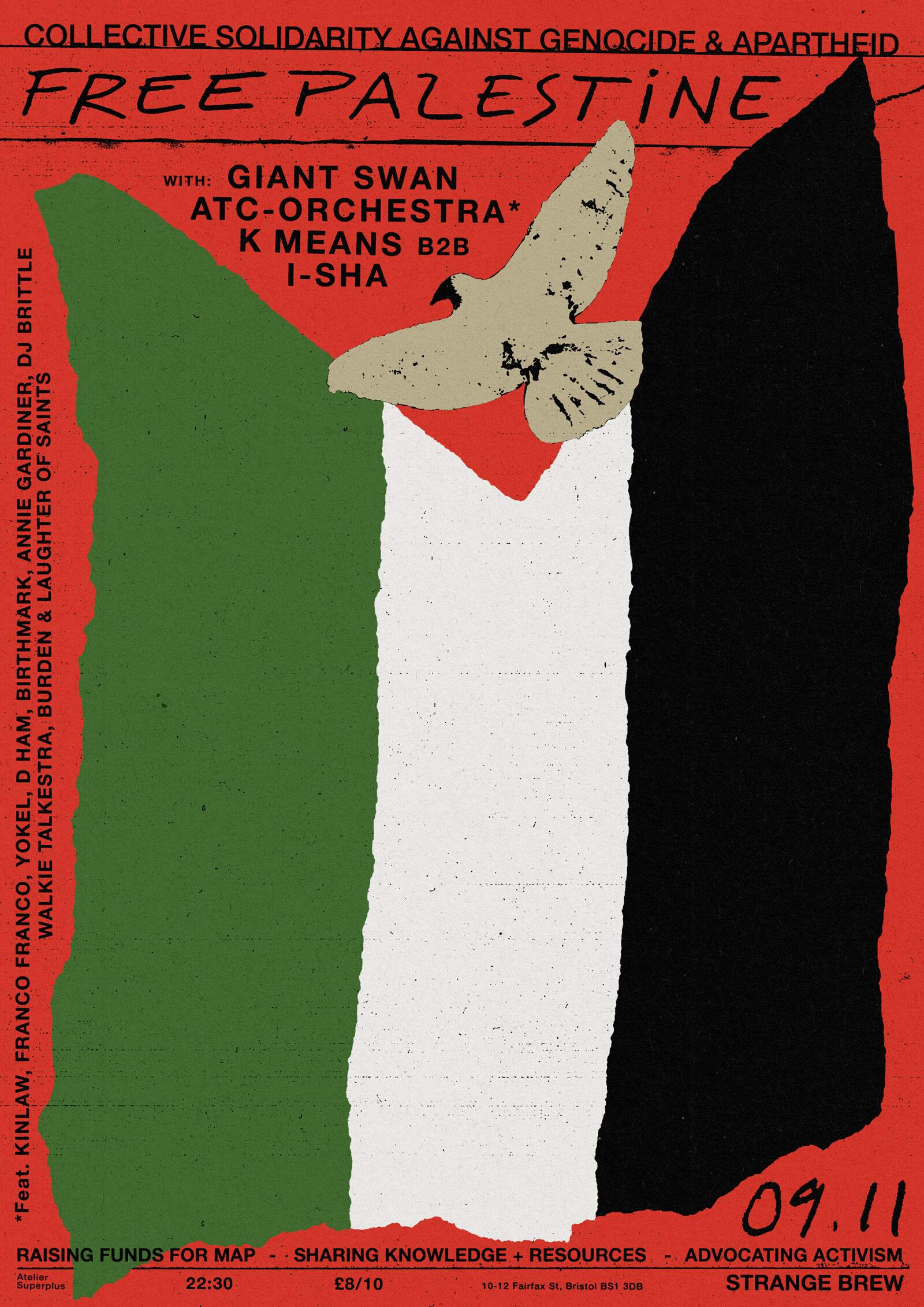 Free Palestine - Página frontal