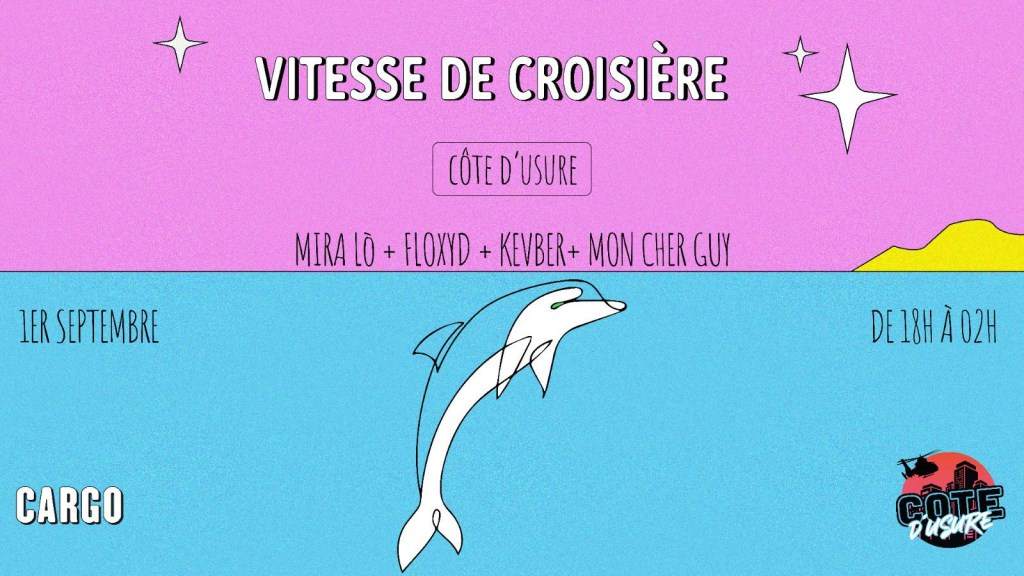 Vitesse de Croisière #9 with Côte D'usure - フライヤー表