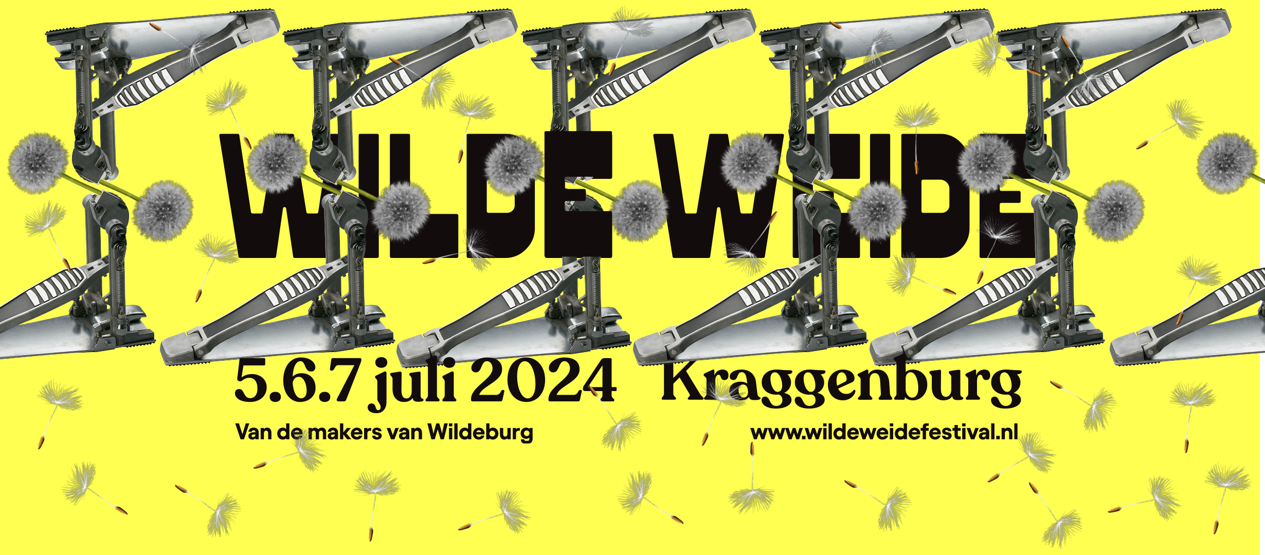 Wilde Weide Festival 2024 - フライヤー表