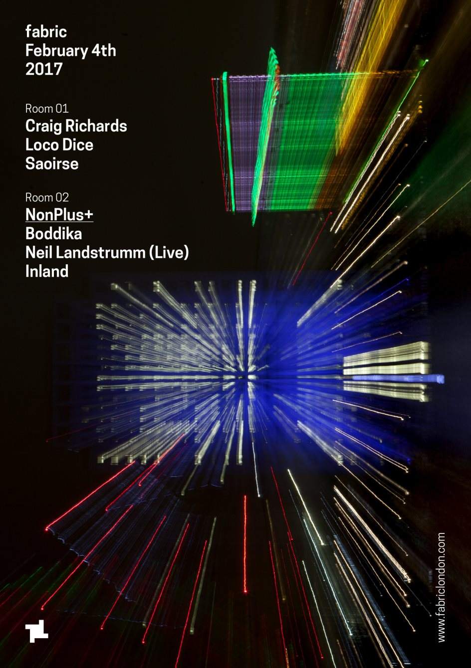Fabric: Loco Dice, Craig Richards & Nonplus - Página frontal