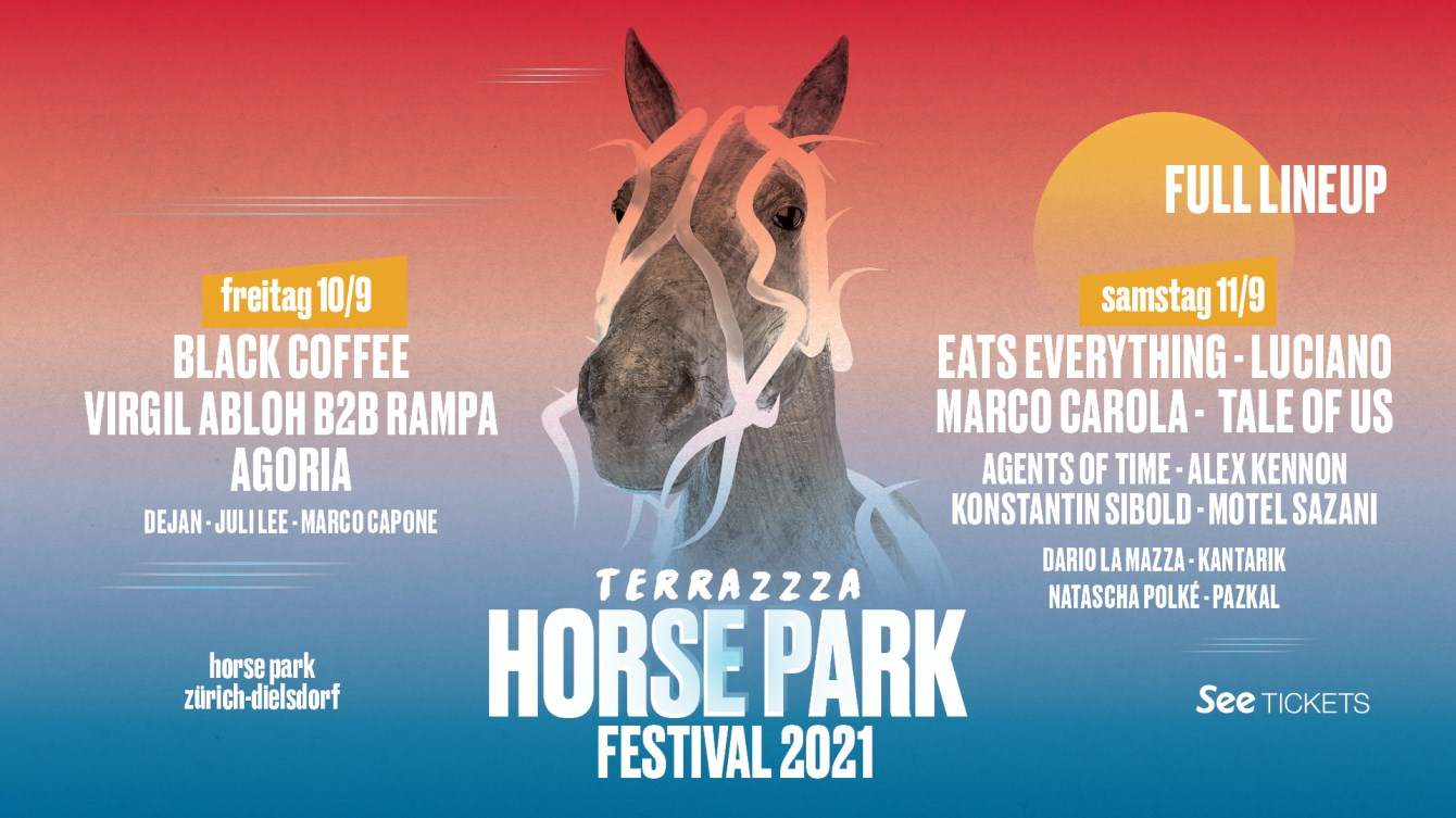 Terrazzza - Horse Park Festival 2021 - フライヤー表