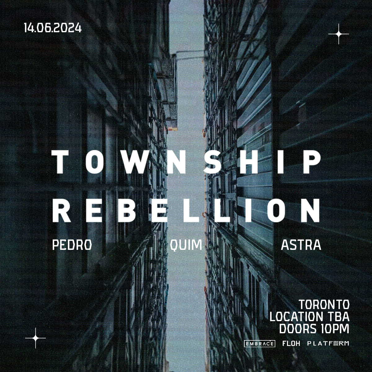 Township Rebellion - フライヤー表