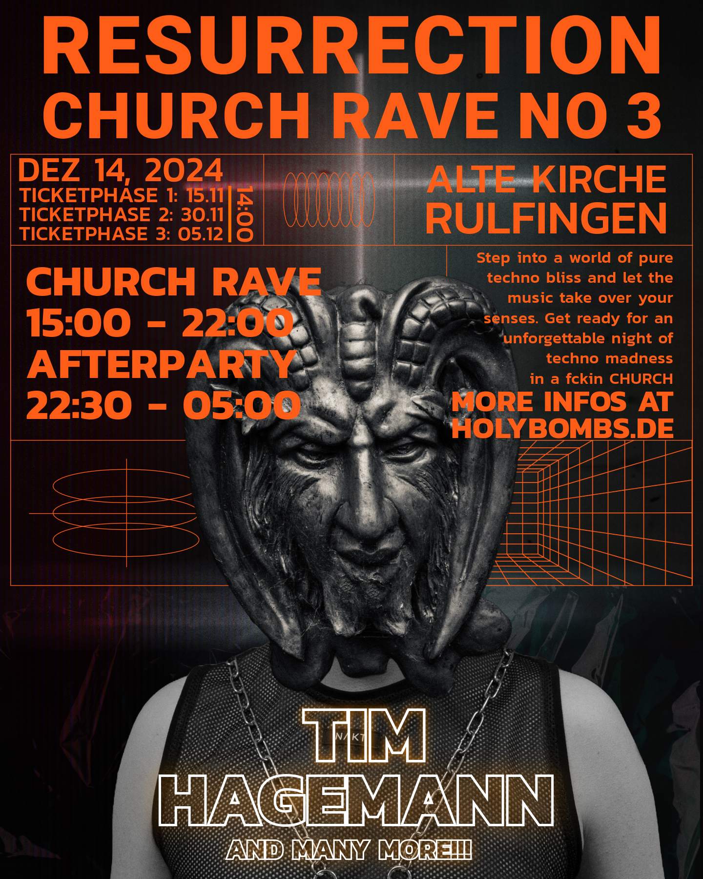 Resurrection Church Rave at Alte Kirche Rulfingen, Baden-Wurttemberg