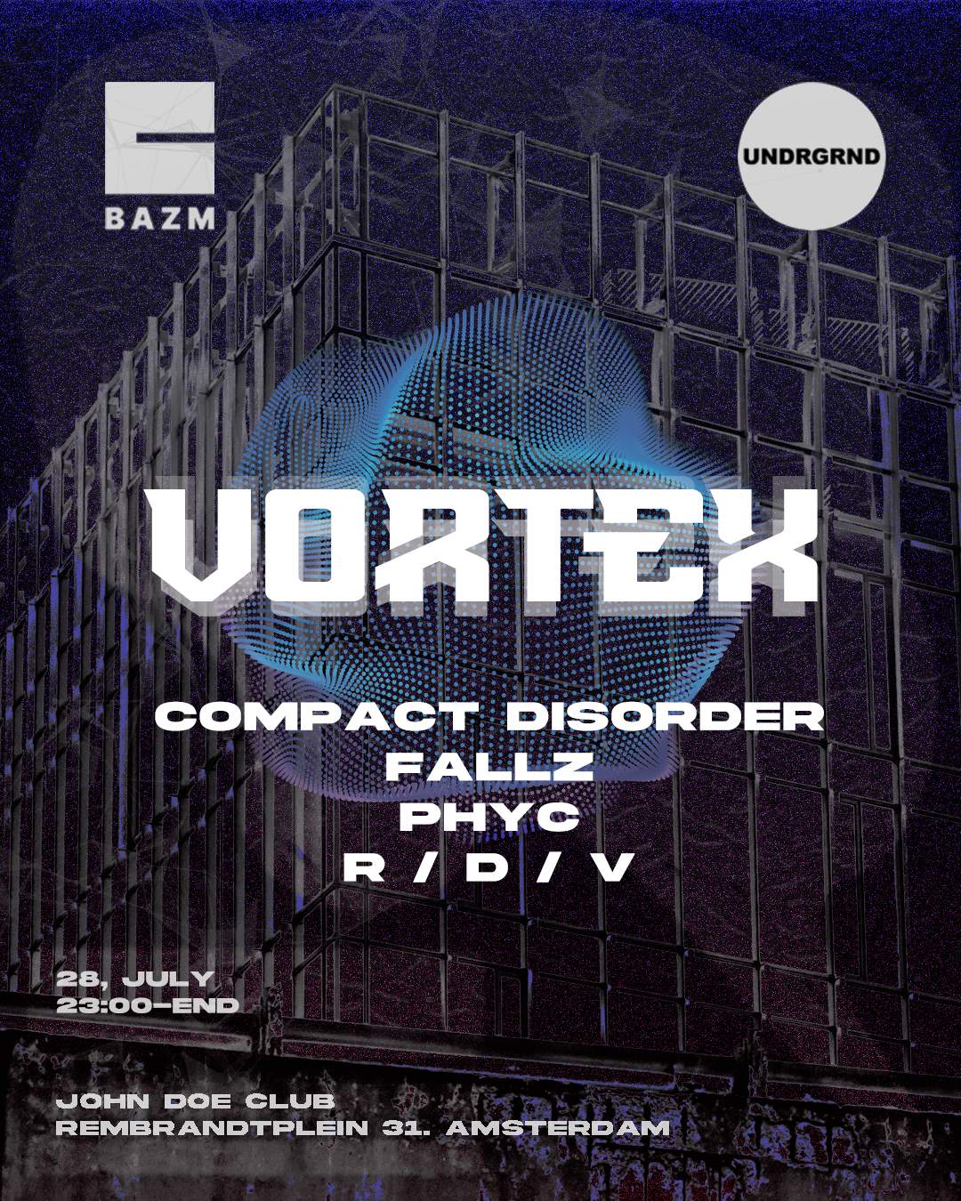 Vortex - フライヤー表