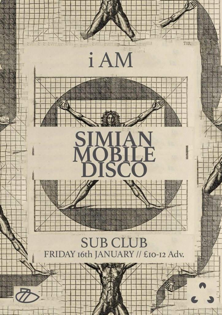The i AM presents: Simian Mobile Disco (All Night Long) - Página frontal