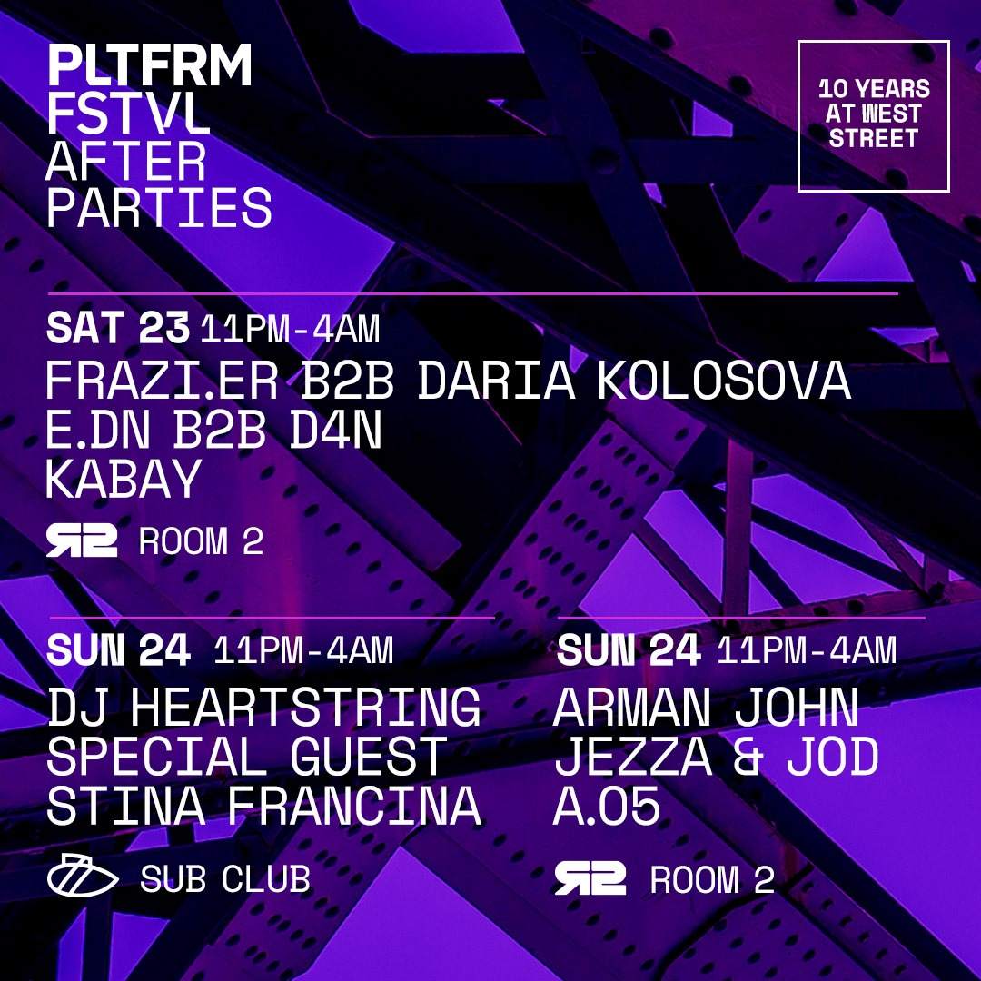 PLTRM After Party with Arman John + more - Página trasera
