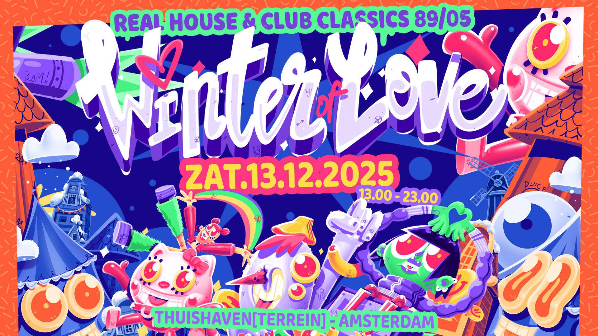 Winter of love festival 2025 at Thuishaven, Amsterdam · Tickets