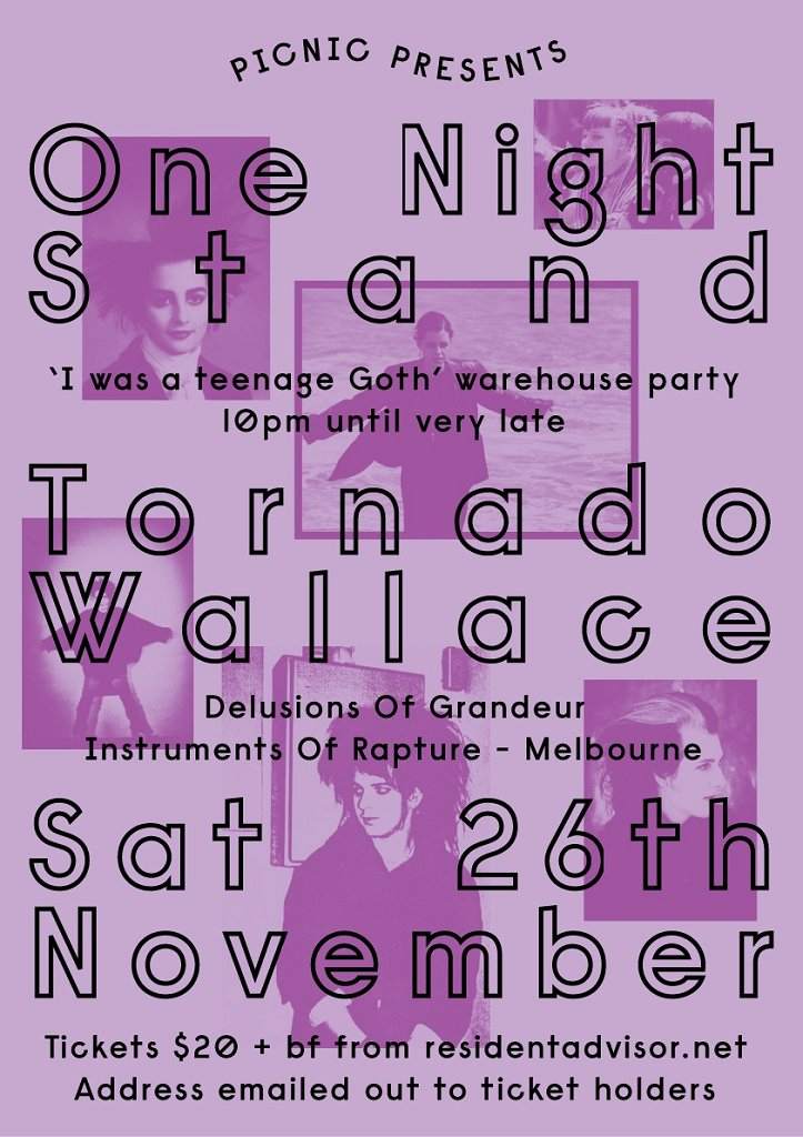Picnic presents One Night Stand feat Tornado Wallace - フライヤー表