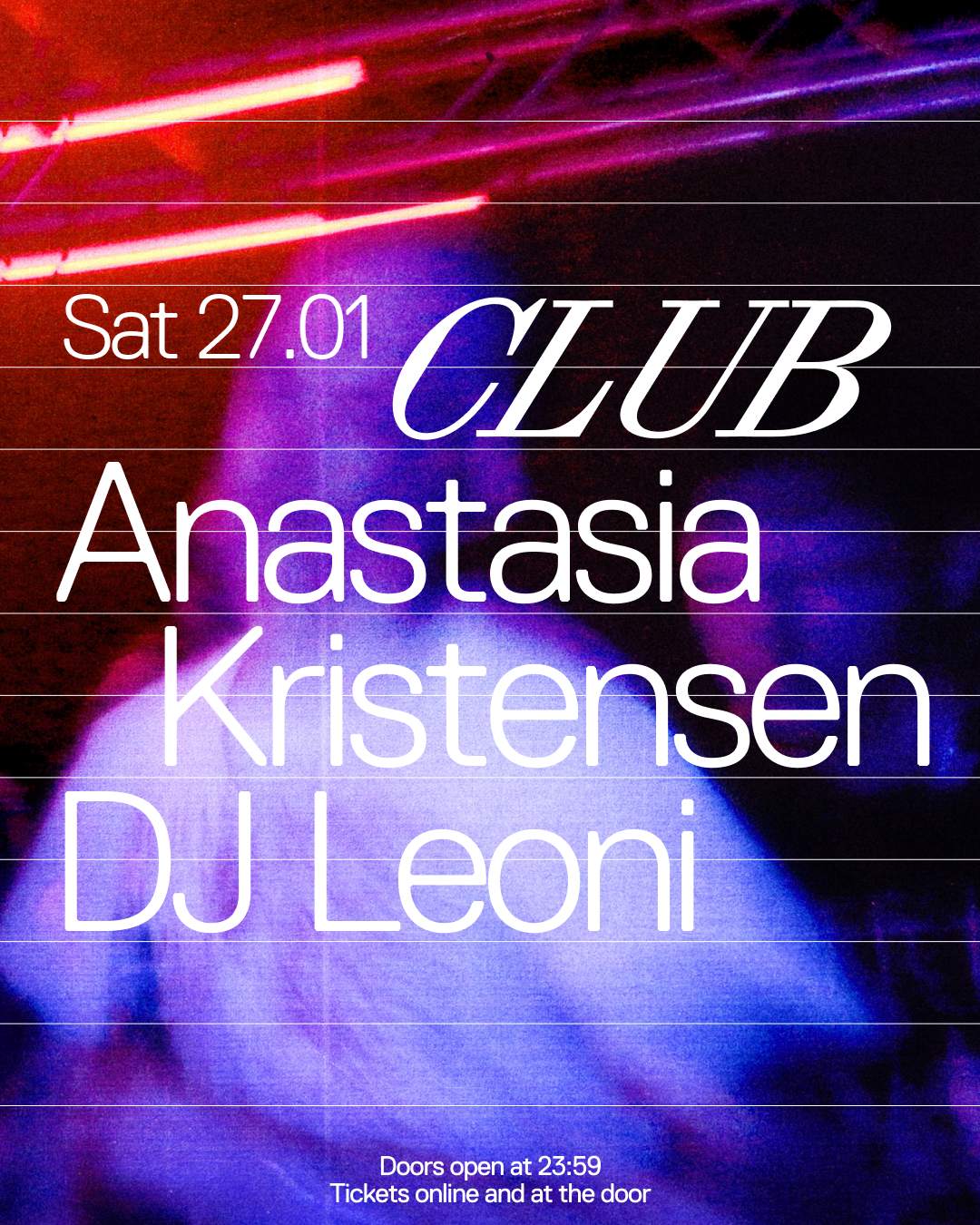 Oost • Club: Anastasia Kristensen & DJ Leoni - Página frontal