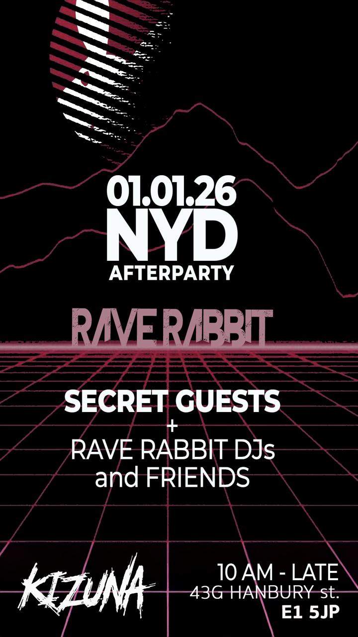 Rave Rabbit NYD all day long bei Kizuna, London