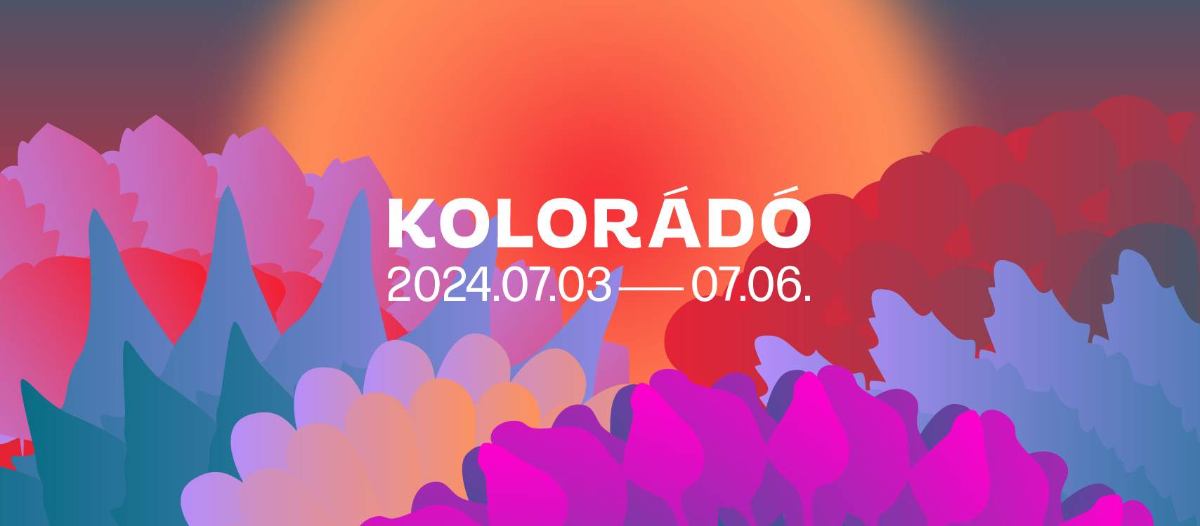 Kolorádó Fesztivál 2024 - フライヤー表