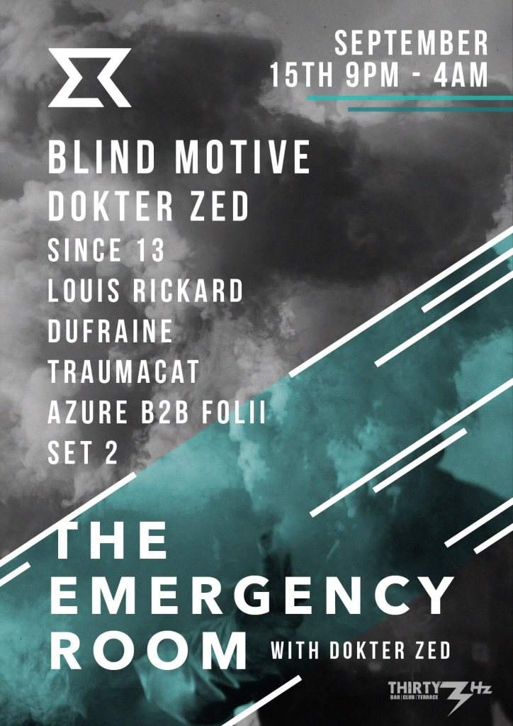 The Emergency Room with Dokter Zed - Página frontal