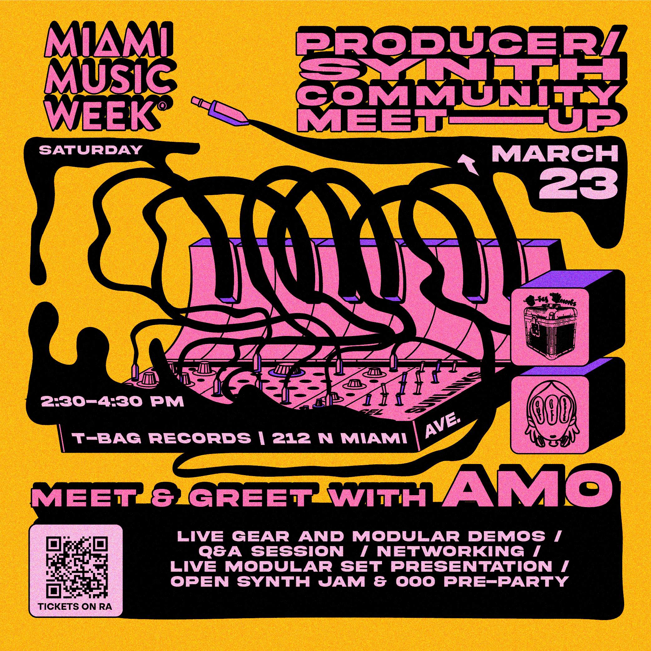 MMW Producer / Synth Meet-Up presented by OOO - Página trasera
