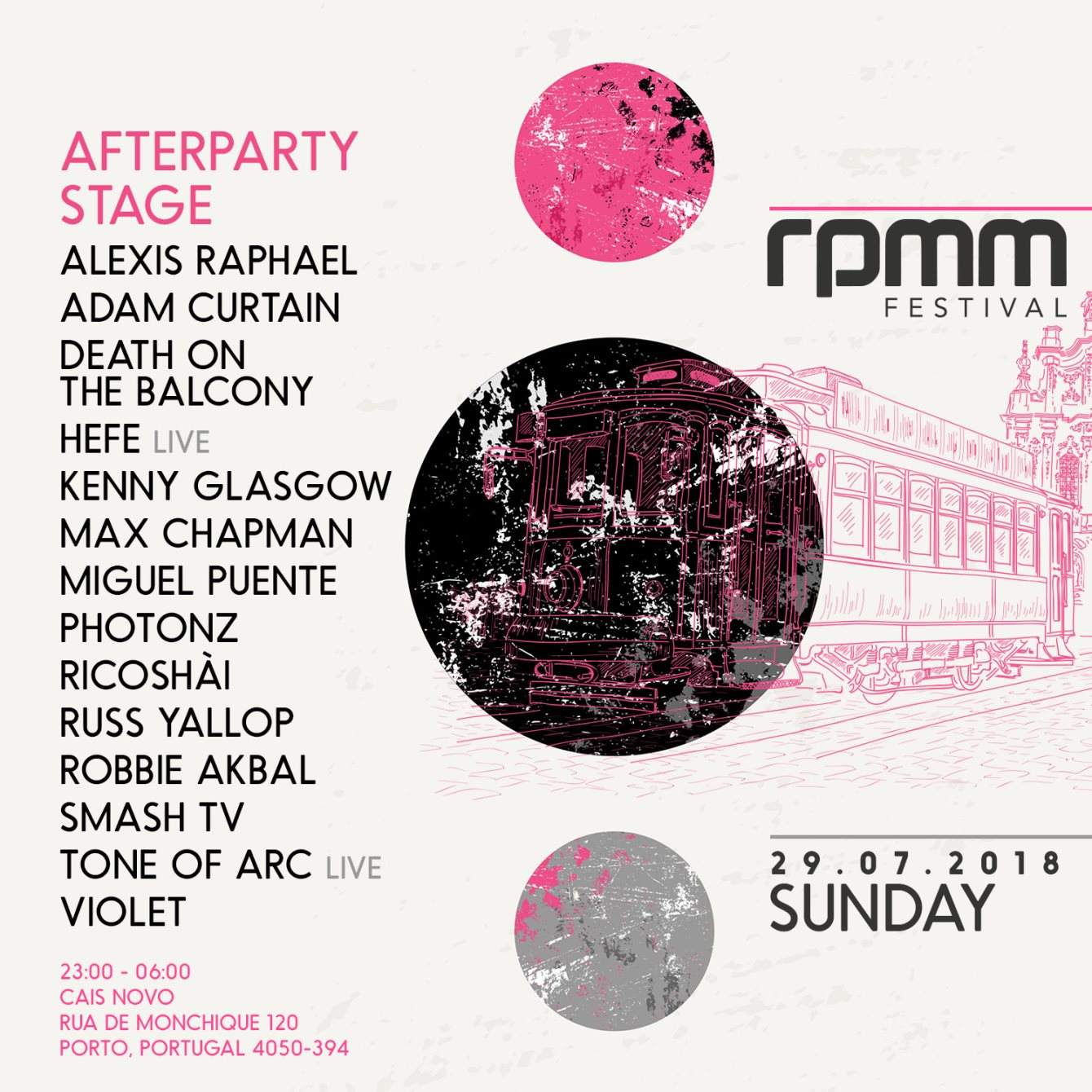 RPMM Festival After Party - フライヤー裏