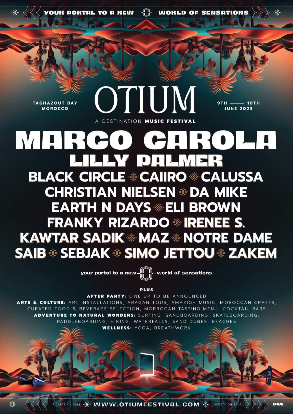 Otium Festival - フライヤー表