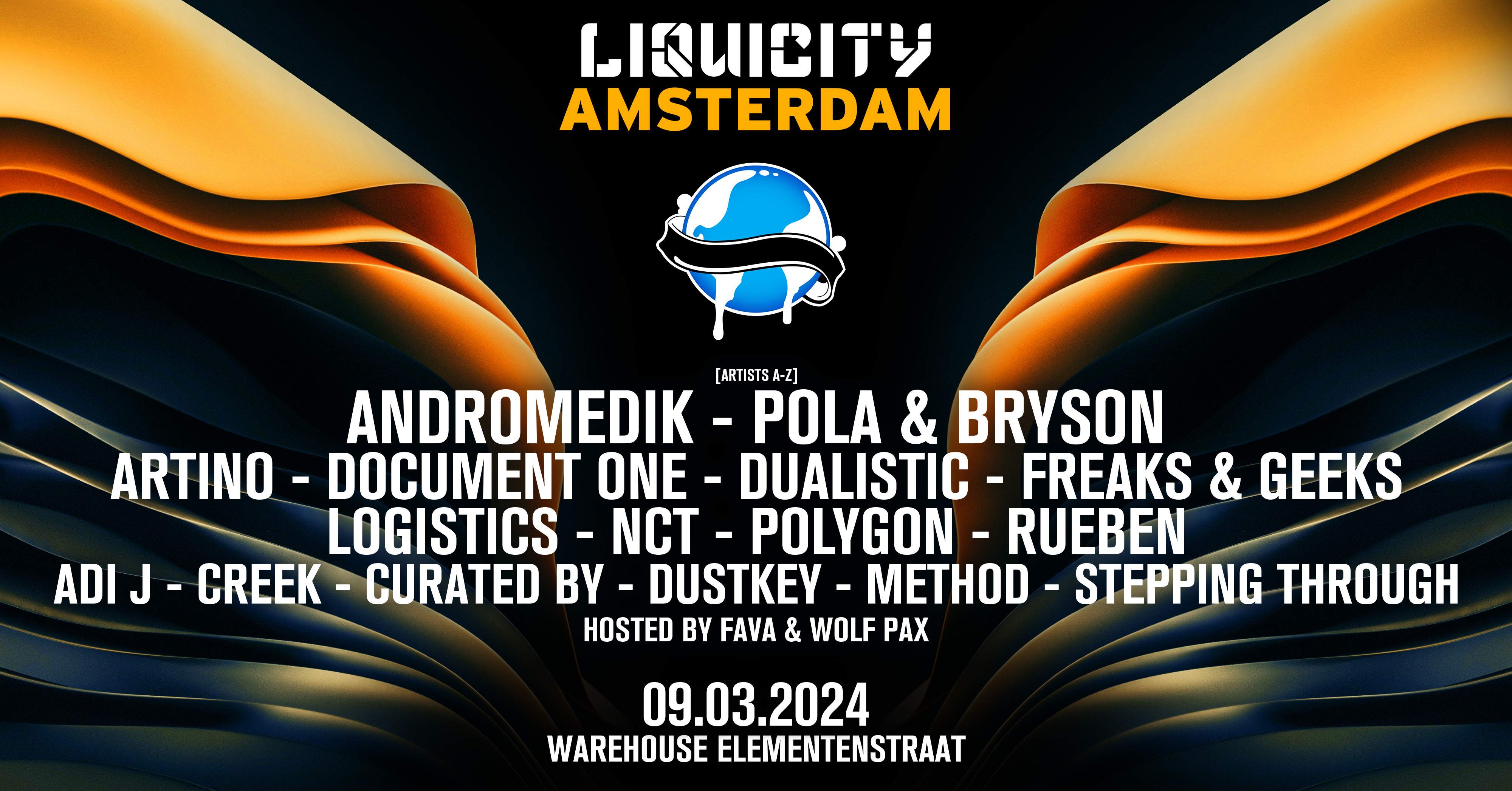 Liquicity Amsterdam 2024 - フライヤー表