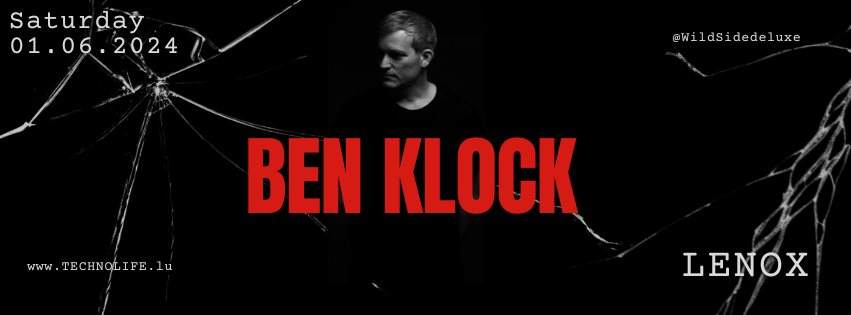 Ben Klock - フライヤー表