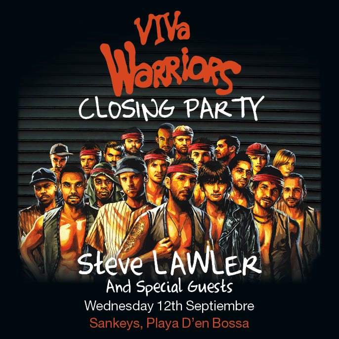 Viva Warriors Closing Party - フライヤー表