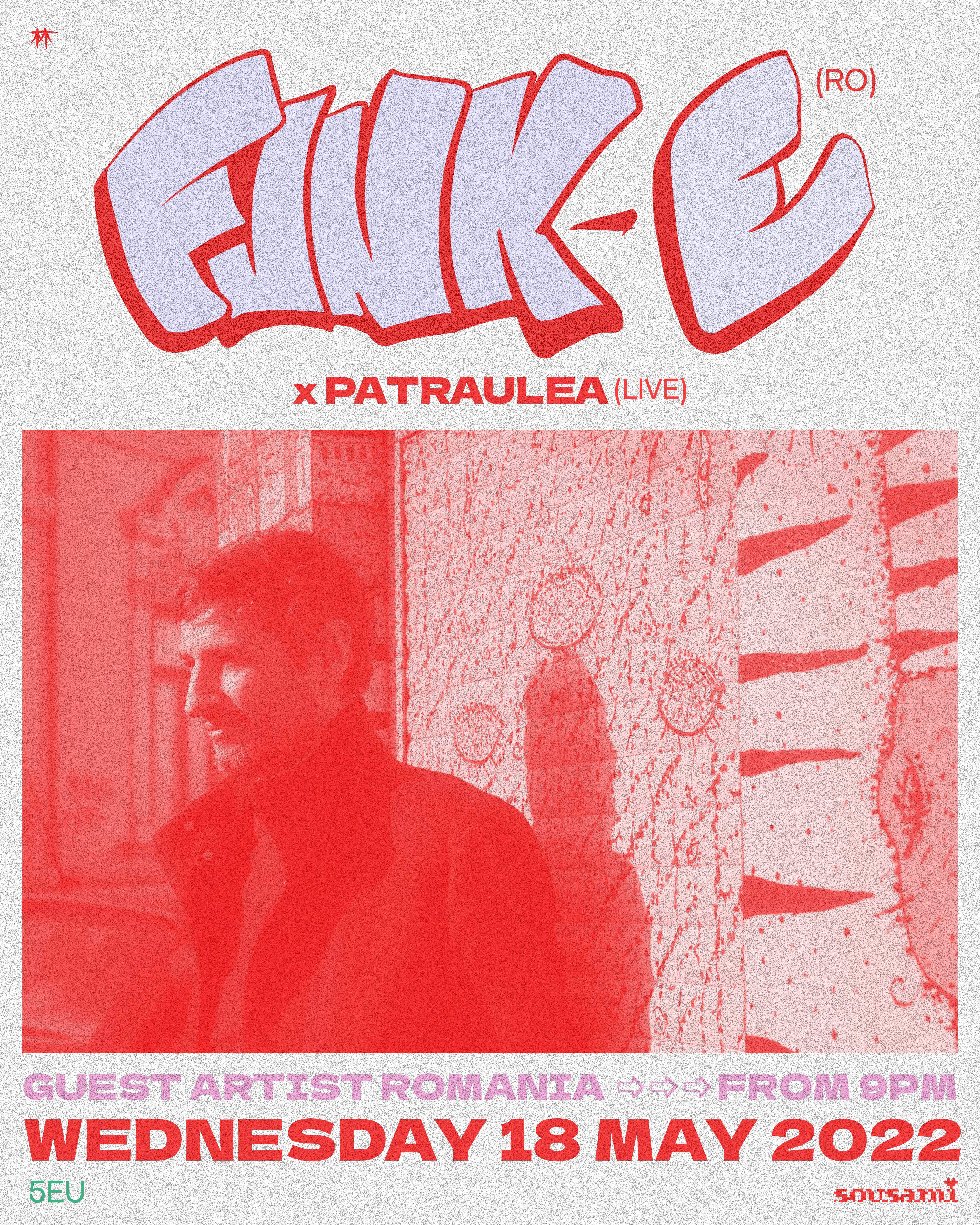 Funk E x Patraulea (LIVE) - Página frontal