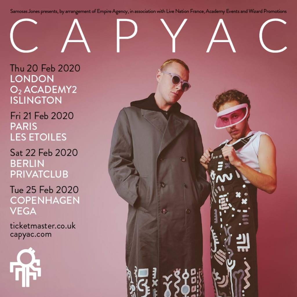 Capyac in Paris - Página frontal