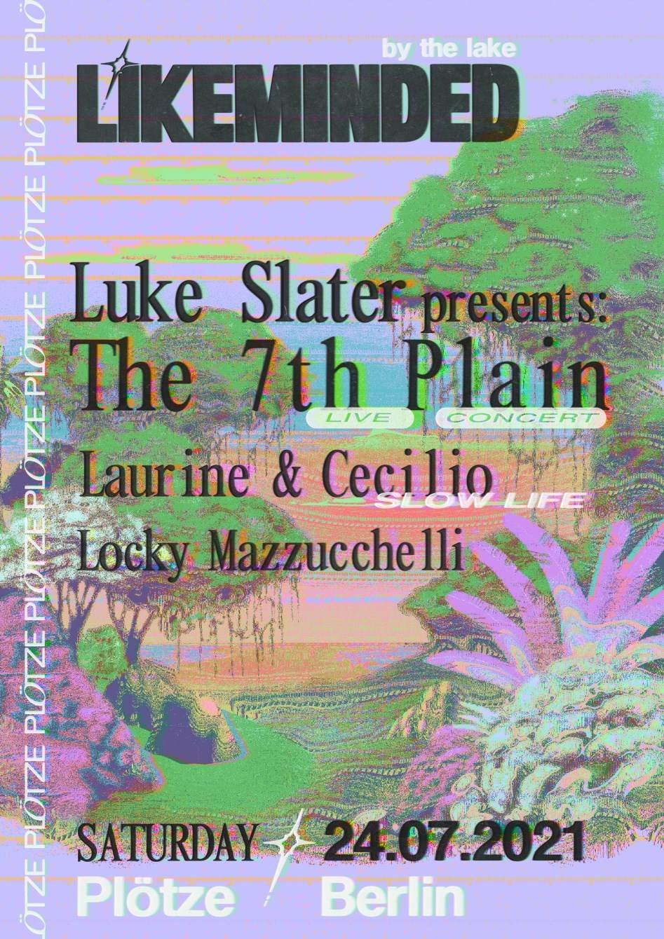 Likeminded by the Lake: Luke Slater presents the 7th Plain - Página frontal