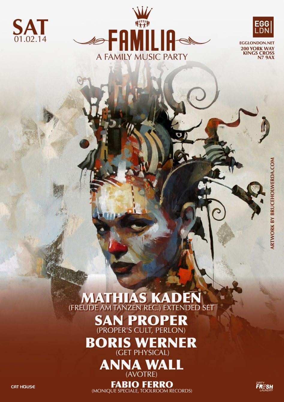 Familia with Mathias Kaden, San Proper, Boris Werner, Anna Wall, Fabio ...
