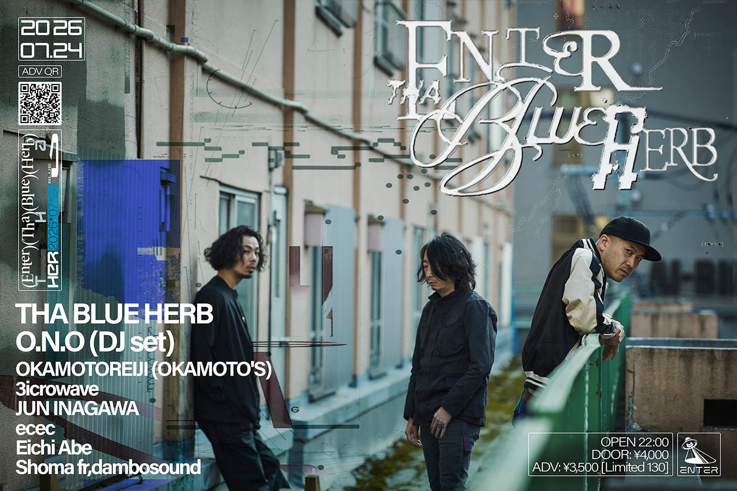 ENTER THA BLUE HERB at Enter Shibuya, 東京