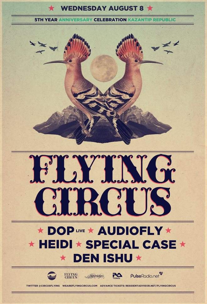 Flying Circus Kazantip - Página frontal