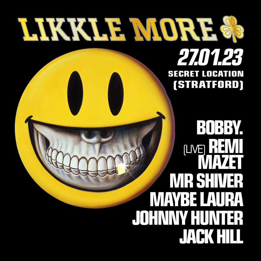 Likkle More with Bobby., Remi Mazet (Live), Mr. Shiver, Maybe Laura, Johnny Hunter & Jack Hill - Página frontal