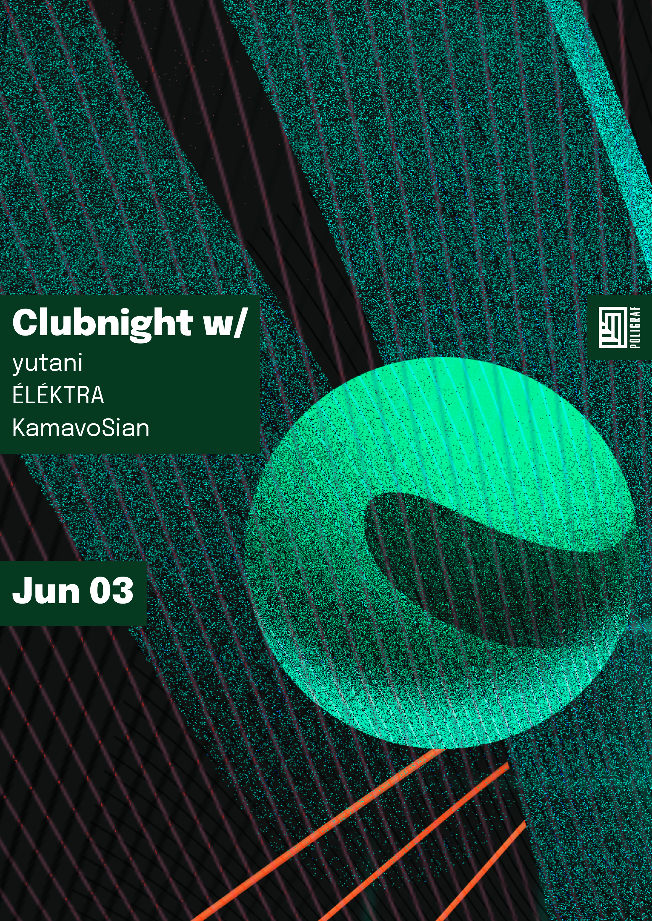 Clubnight with yutani, ÉLÉKTRA & ​​KamavoSian - Página frontal