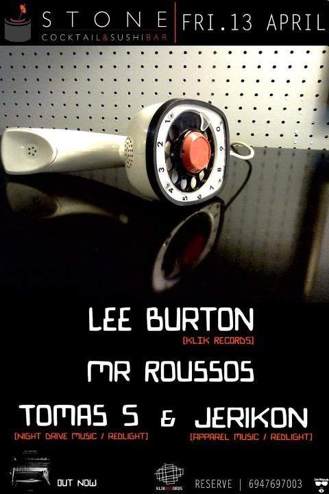 Lee Burton & Mr. Roussos - Página frontal