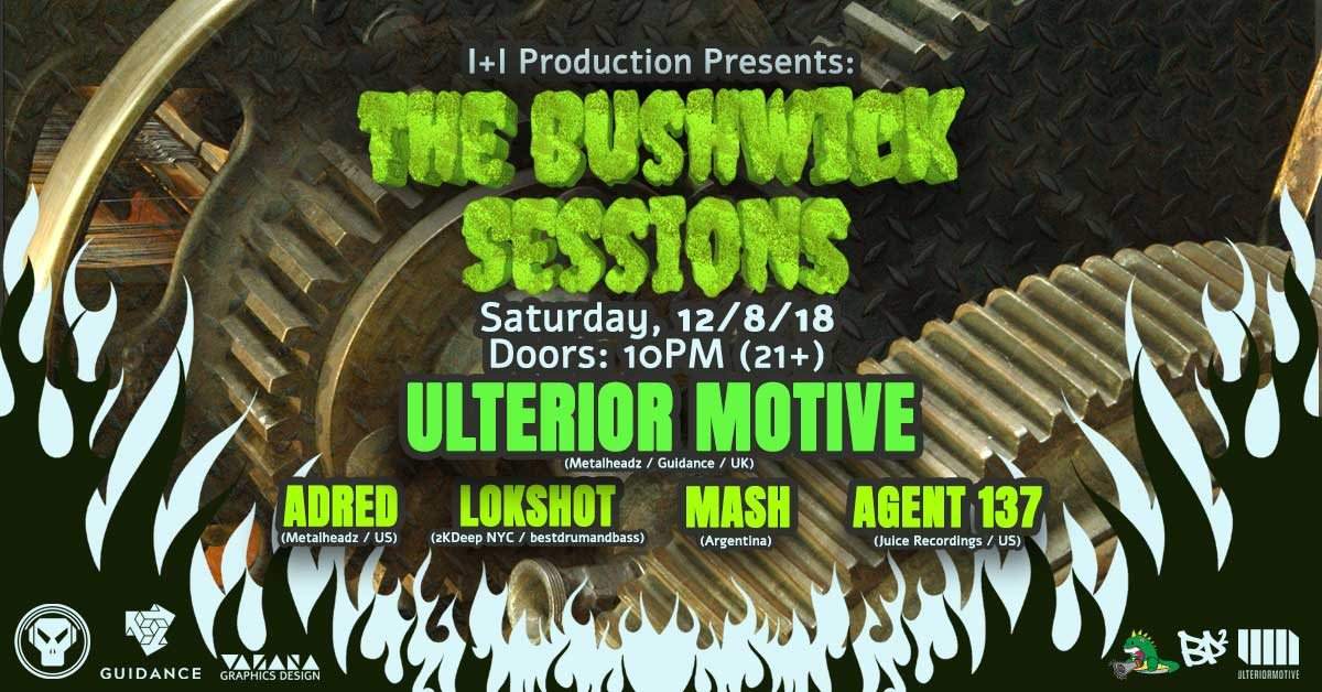 Ulterior Motive - The Bushwick Sessions - Página frontal