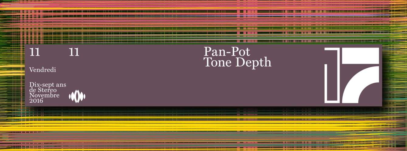 17 Yrs of Stereo: Pan-Pot - Tone Depth - Página frontal