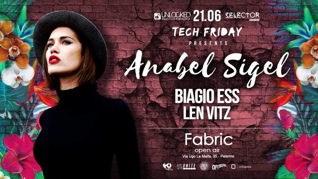 Tech Friday presents: 'Anabel Sigel' - Página frontal