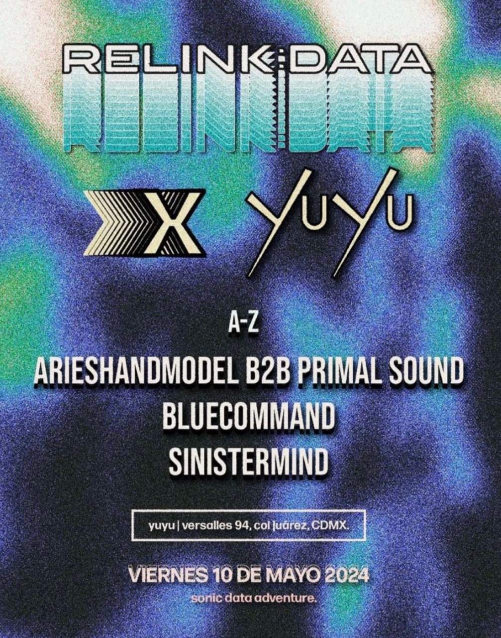 Yu Yu: Arieshandmodel b2b Primal Sound / Bluecommand / Sinistermind - Página frontal