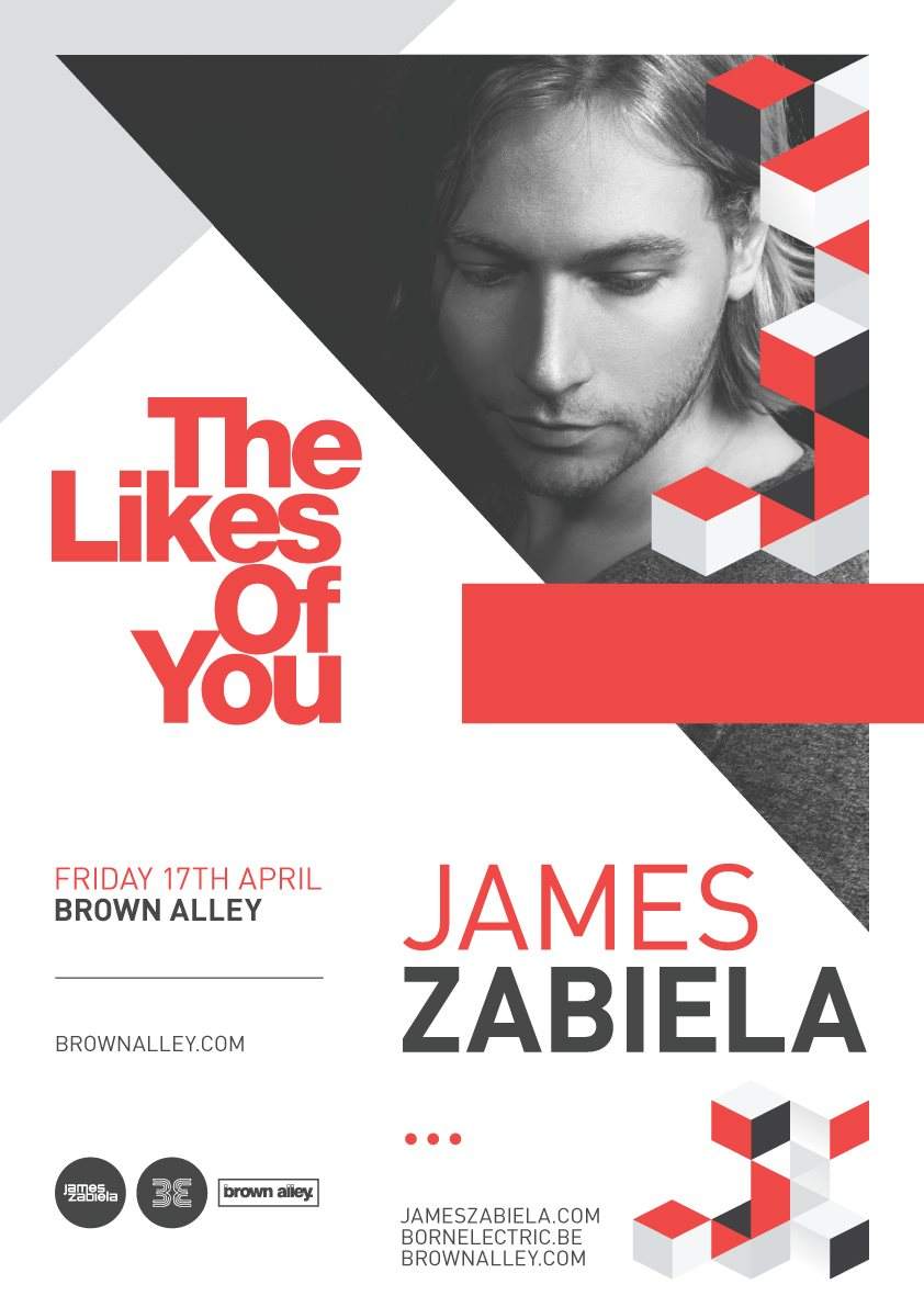 The Likes Of You with James Zabiela - Página frontal