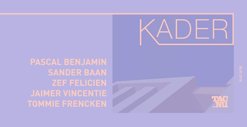 Kader - Buiten #10 - フライヤー表