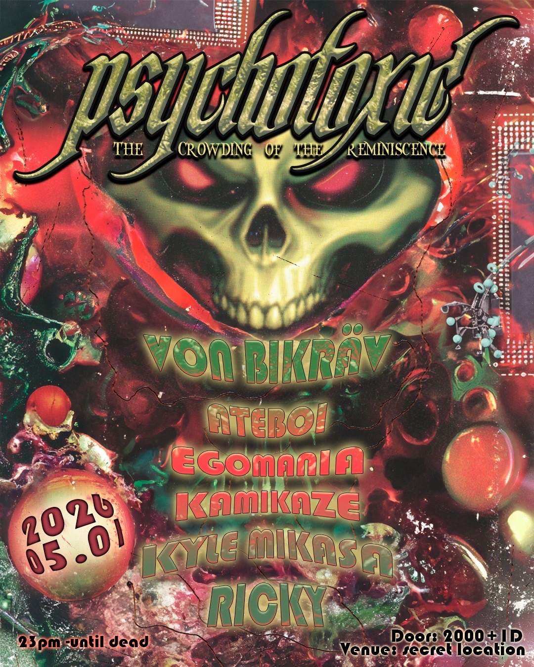 Psychotoxic -The Crowding of the reminiscence - at TBA, 東京