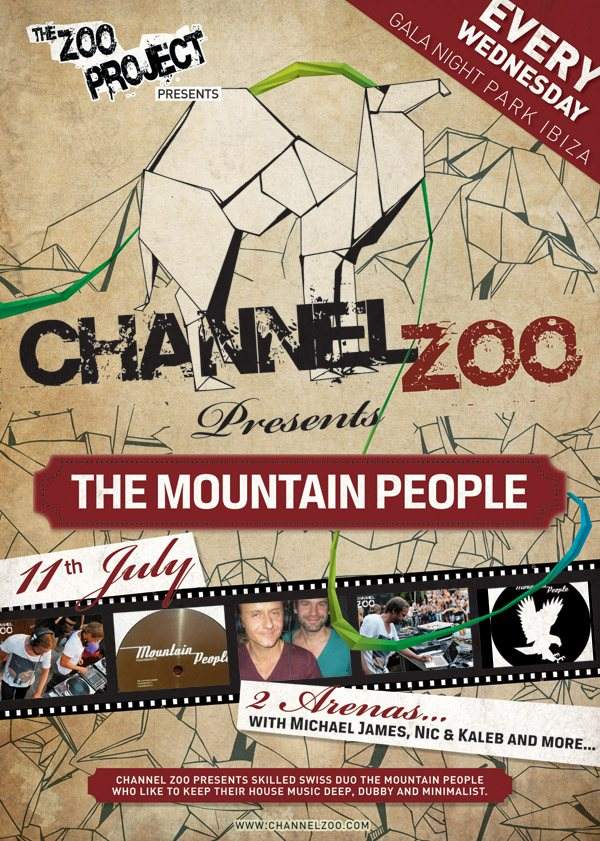 Channel Zoo presents The Mountain People - Página frontal