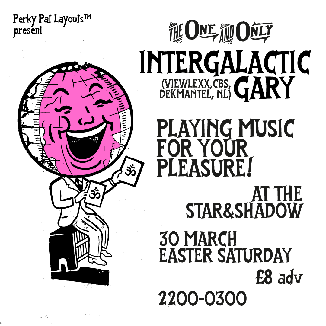 Easter Saturday: Intergalactic Gary (4hr set) - Página frontal