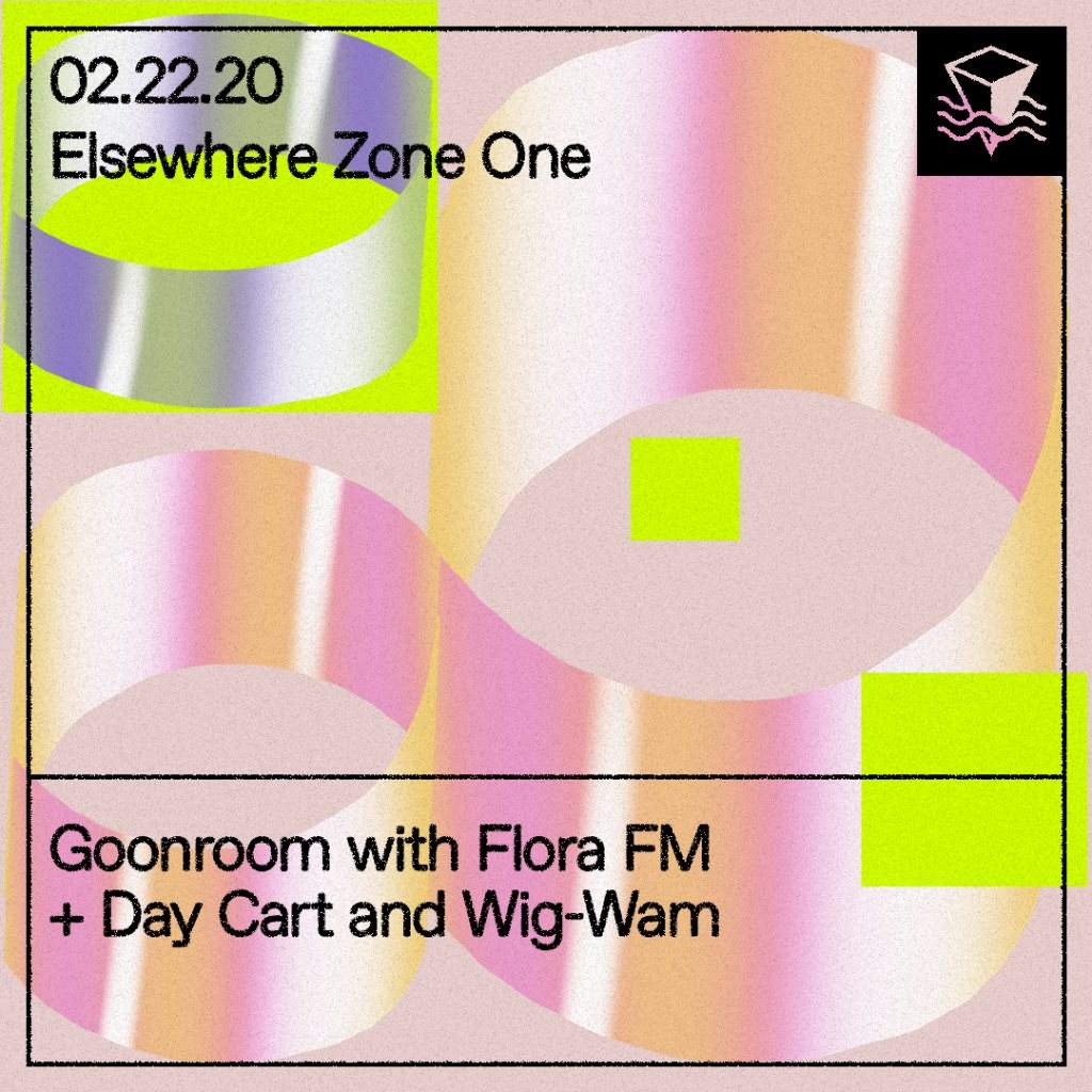 Goonroom with Flora FM + Day Cart and Wig-Wam - フライヤー裏